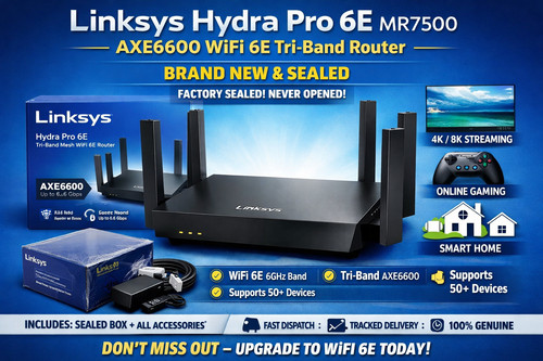 Linksys hydra pro mr7500 - hydra, 6e