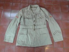 Original WW2 type British RAF Khaki Drill Belted Bush Jacket Shirt KD Desert