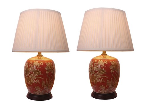 Pair chinese porcelain - of,