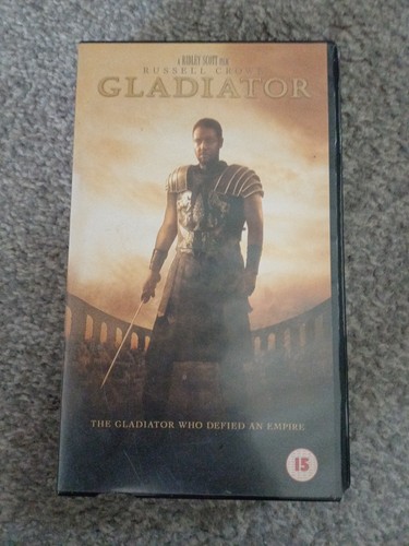 Vhs tape gladiator - tape,