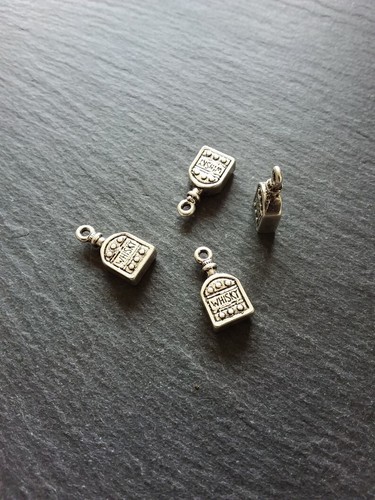 Whiskey bottle charms - 20,