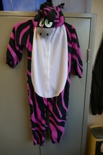 KidPlay J Animals Kids Wearable Stuffed Animals Zany Zebra Jumpsuit - Used Immcu