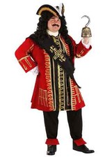 Plus Size Elite Captain Hook Costume