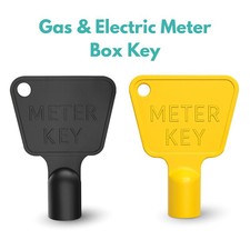 2x Meter Box Triangular Gas