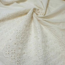 100% Cotton Broderie Anglaise