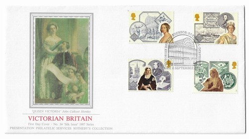 1988 victorian britain fdc - gb,