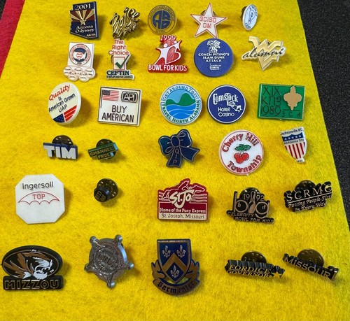Job lot pin badges bulk - job,