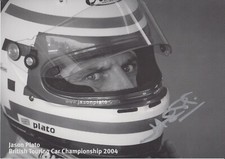Jason Plato Hand Signed Promo
