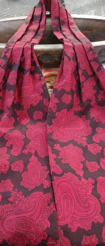 Vintage paisley cravat ascot - paisley,