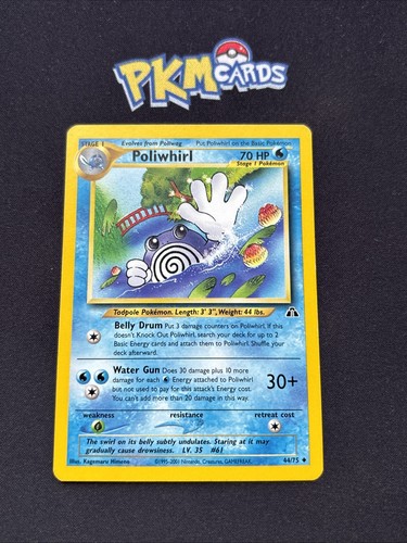 Pokemon tcg poliwhirl neo - pokemon,
