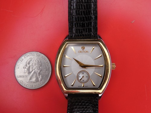 Croton solid 18k gold - croton, bezel &