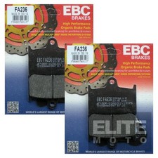 Ebc organic front brake pads - organic,