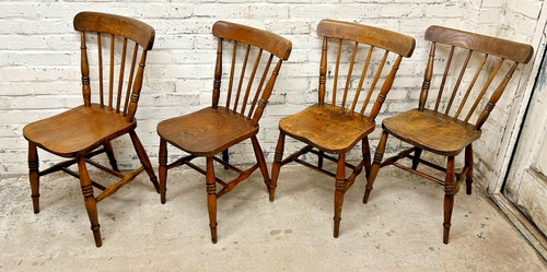 Set antique victorian elm - 4,
