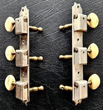 Vintage 1950s-60s Kluson DeLuxe 3-on-a-plate Machine Heads (Gibson etc)