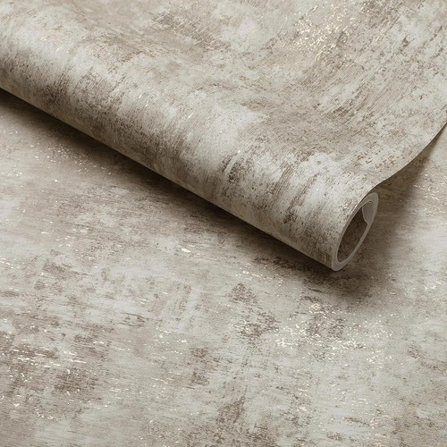 Concrete cream wallpaper - cream,