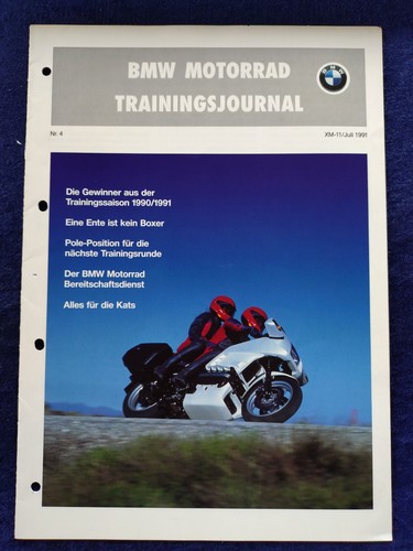 Bmw motorrad training journal - bmw,