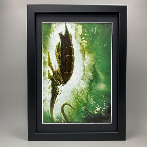 Tyranid zoanthrope framed - framed, art