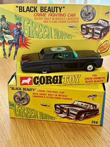Corgi toys green - green, hornet