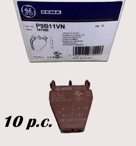 Pcs p9b11vn cema contact - p9b11vn, ge