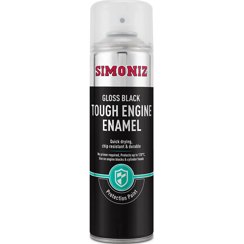 Simoniz engine enamel paint - engine,