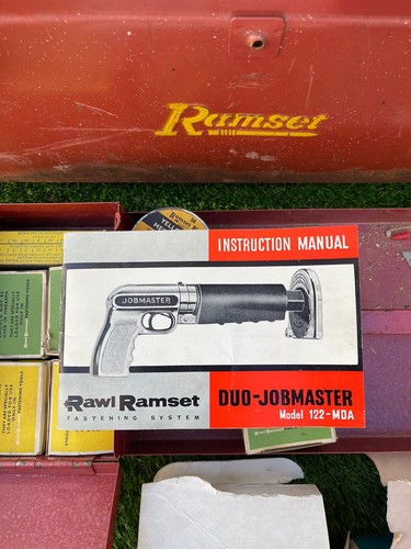 Ramset duo jobmaster 122 mda - ramset, duo-jobmaster
