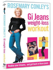 Rosemary Conley: GI Jeans Weight Loss Plan DVD (2006) FREE SHIPPING