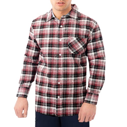 Cotton shirt flannel - shirt, brushed