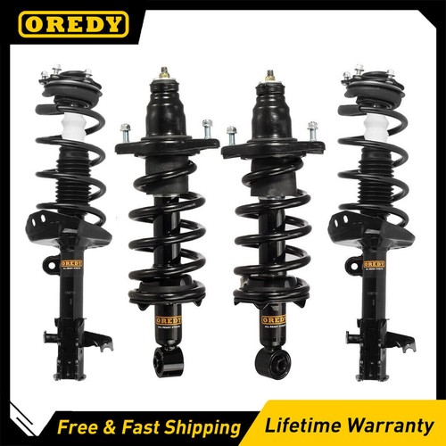 4pc front rear struts - &,