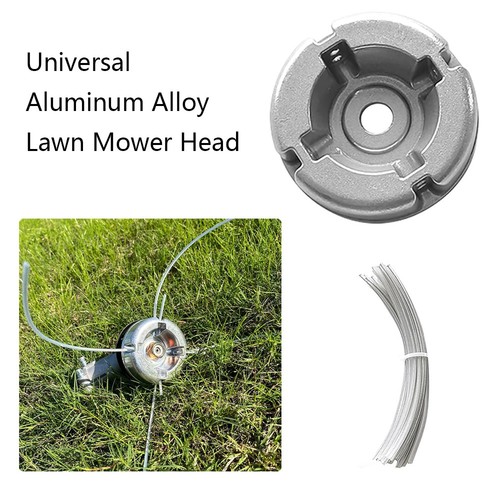 Aluminum trimmer head - aluminum,