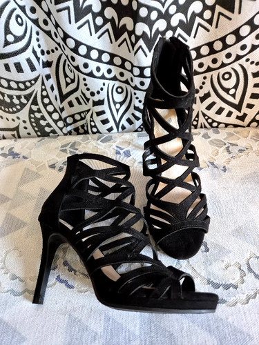 Xti glamorous new black suede - glamorous,