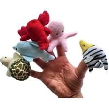 10pcs/set Sea Animal Finger