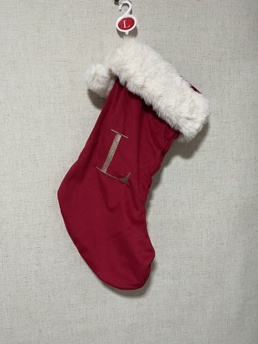 Christmas alphabet stocking - christmas,