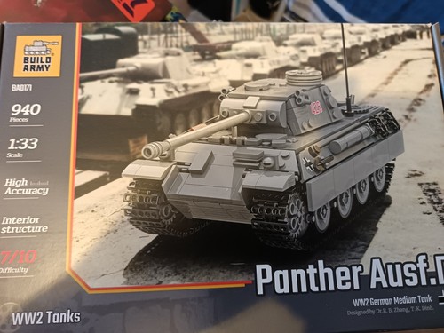 Buildarmy panther ausf 33 - panther, 1:33