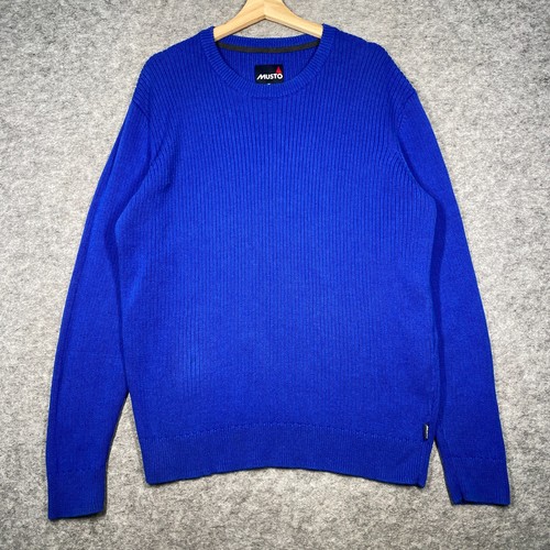 Musto jumper mens blue - mens,