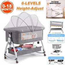 4in1 Baby Bedside Crib Sleeper