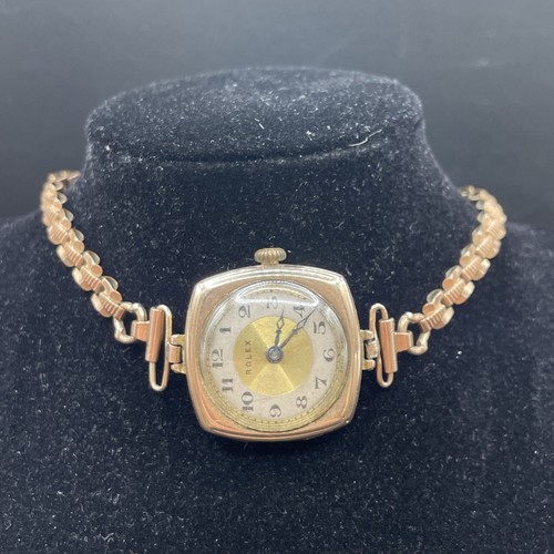 1920s rolex ladies 9ct gold - rolex,