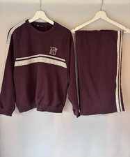 Zara burgendy Top And Trouser