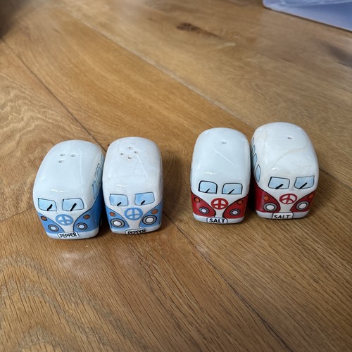 Ceramic camper van salt - van, &