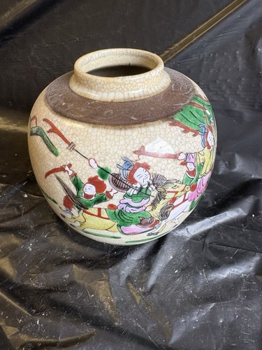 Vintage chinese warrior - warrior, jar