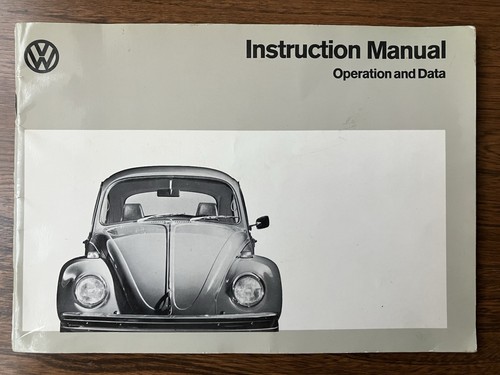 Volkswagen beetle instruction - beetle,
