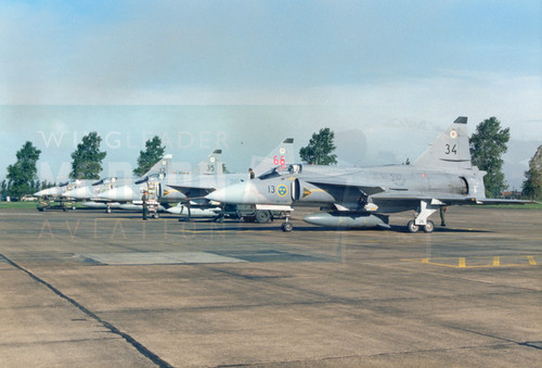Saab viggen line - viggen,