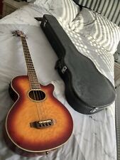 Crafter 4 string acoustic bass guitar