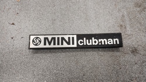 Mini clubman boot badge decal - mini,