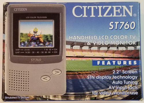 Citizens st760 lcd - st760,