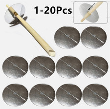 1-20X Beeswax Candle Protectors Personal Ear Care Disk Protective Paper Card