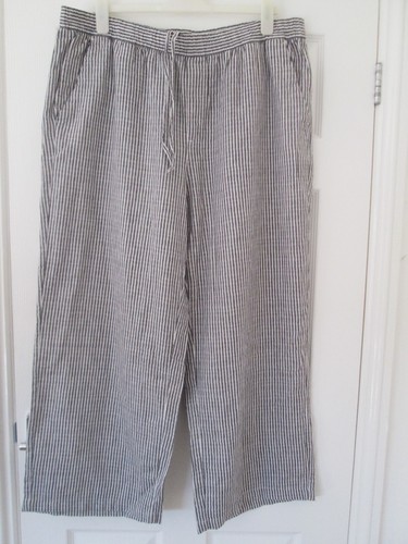 Mens linen trousers - mens, elastic