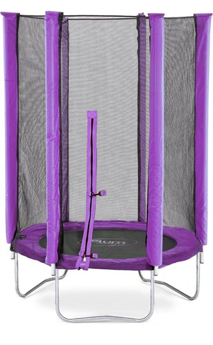 4ft plum junior trampoline and - trampoline,
