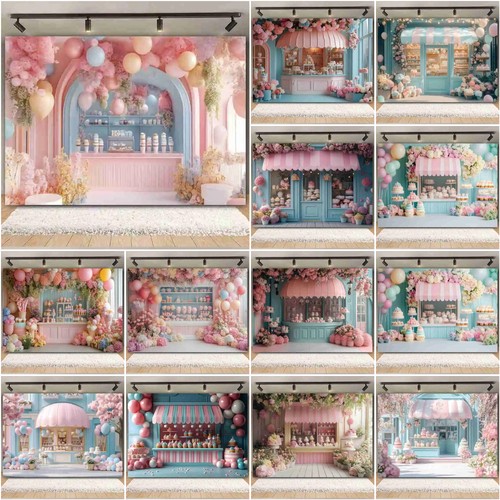 Pink flower ice cream - pink, shop
