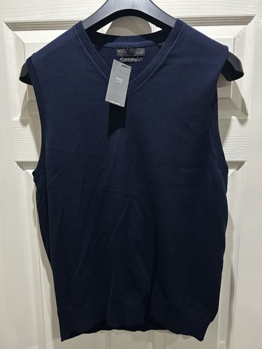 Sleeveless jumper vest - m&s,