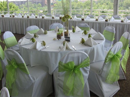 Whits chair table covers for - chair,